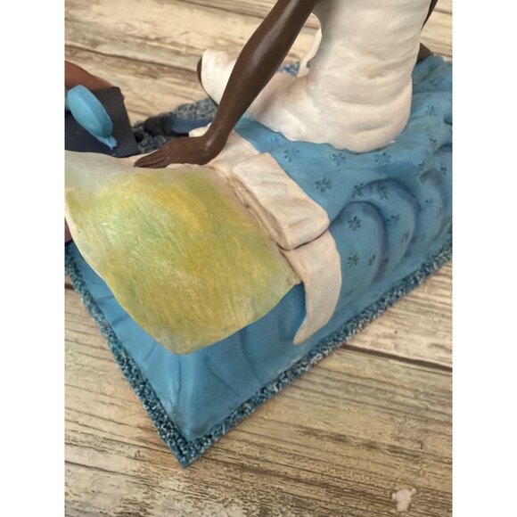 Annie Lee Sass 'n Class "Blue Monday" 1998 African American Decor - No Box - Picture 9 of 13